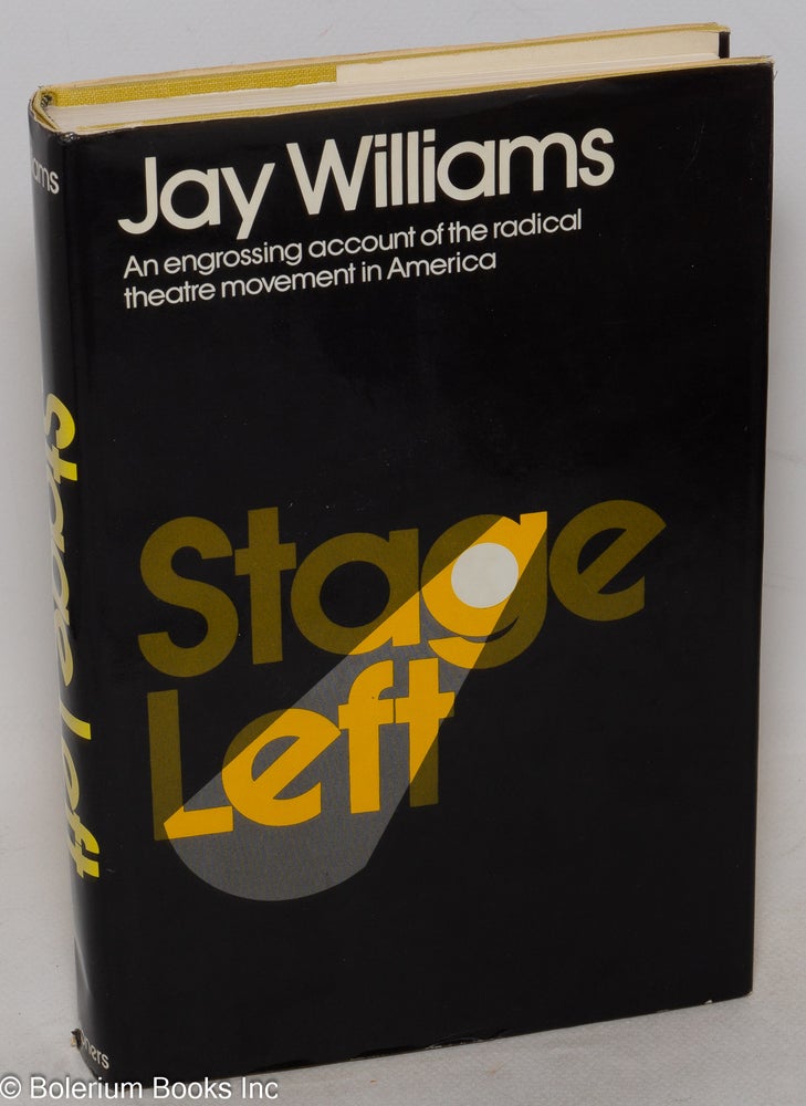 Cat.No: 2344 Stage left. Jay Williams.