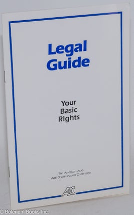 Cat.No: 234406 Legal guide: your basic rights