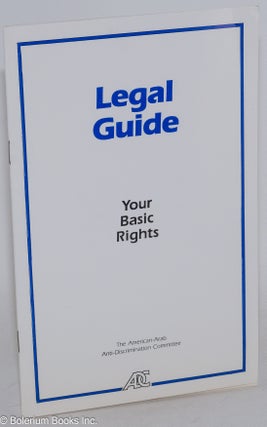 Cat.No: 234406 Legal guide: your basic rights