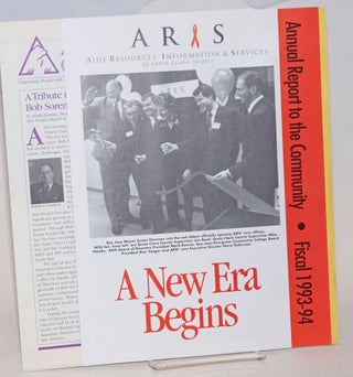 Cat.No: 234435 Aris Project Community Newsletter and annual report to the community...