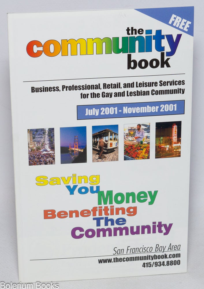 Cat.No: 234765 The Community Book: business, professional, retail, and leisure services for