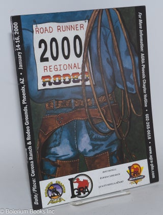 Cat.No: 234818 2000 Roadrunner Regional Rodeo souvenir program, Corona Ranch & Rodeo...