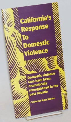 Cat.No: 235131 California's Response to Domestic Violence. Kate Sproul