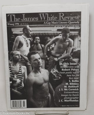 Cat.No: 235173 The James White Review: a gay men's literary quarterly; vol. 13, #1,...