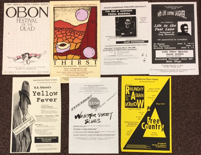 Cat.No: 235228 [Posters for seven different plays]. Asian American Theater Company.