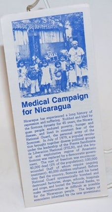 Cat.No: 235340 Medical campaign for Nicaragua