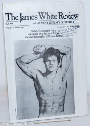 Cat.No: 235357 The James White Review: a gay men's literary quarterly; vol. 7, #1, Fall...