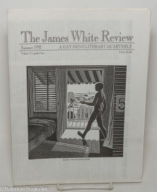 Cat.No: 235364 The James White Review: a gay men's literary quarterly; vol. 9, #4, Summer...