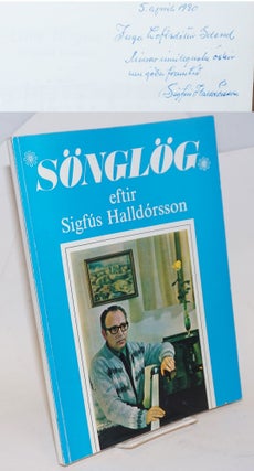 Cat.No: 235415 Songlog eftir Sigfus Halldorsson. Sigfus Halldorsson