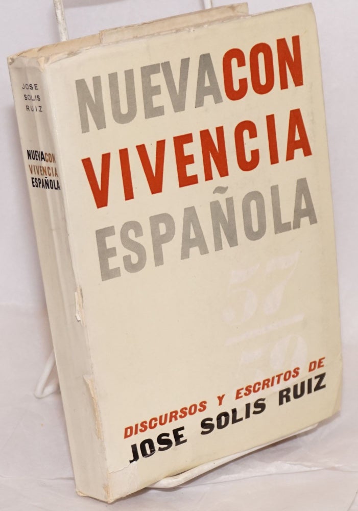 Cat.No: 23544 Nueva convivencia Española. José Solís Ruiz.