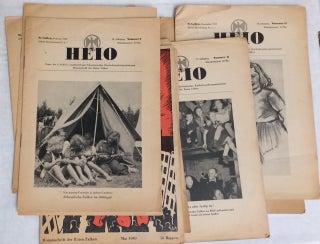 Heio: Organ des LASKO, Landesverband Schweizerischer Kinderfreundeorganisationen. Monatsschrift der Roten Falken [12 issues]