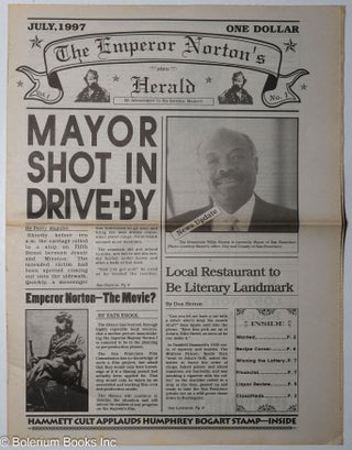 Cat.No: 235923 The Emperor Norton's Own Herald: by appointment to His Imperial...