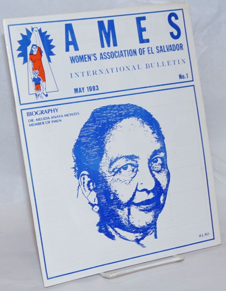 Cat.No: 236123 International Bulletin. No. 1 (May 1983). AMES / Women's Associations of El Salvador.