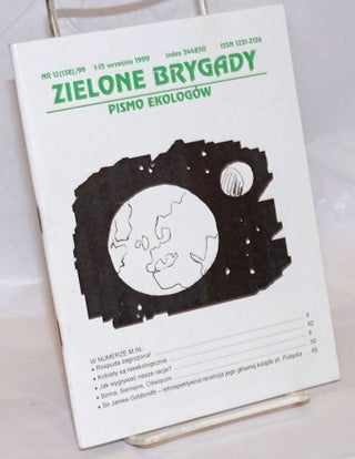 Cat.No: 236133 Zielone brygady: pismo ekologow. No. 12 for 1999 (Whole number 138