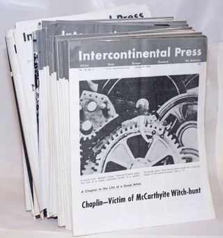 Cat.No: 236277 Intercontinental Press. Vol. 16, no. 1 (January 9, 1978) to vol. 16, no....