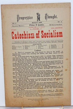 Cat.No: 236466 Progressive thought, vol. 2, no. 3, March 1898. The catechism of...