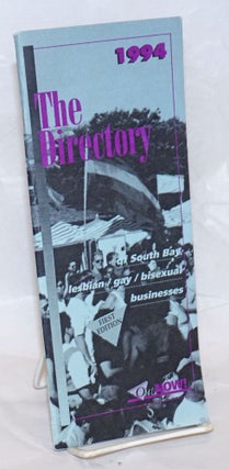 Cat.No: 236471 The Directory of South Bay gay/lesbian/bisexual businesses #1, Winter 1993-94