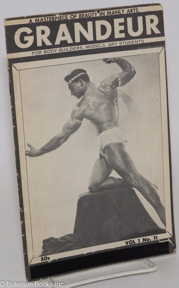 Cat.No: 236675 Grandeur: a masterpiece of beauty in manly arts; vol. 1, #11; for body builders, models, art students
