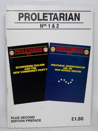 Cat.No: 236767 Proletarian Nos 1 & 2
