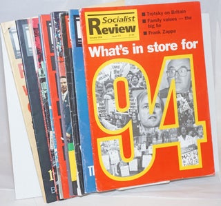 Cat.No: 236861 Socialist Review [11 issues of the magazine]. Lindsey German, ed