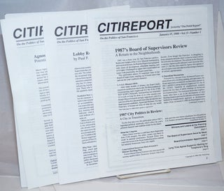 Cat.No: 236864 Citireport formerly "The Pettit report" on the politics of San Francisco:...