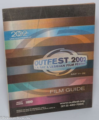 Cat.No: 236881 Outfest 2002: the Los Angeles Gay & Lesbian Film Festival; #20, July 11-22