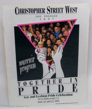 Cat.No: 236893 Christopher Street West/Los Angeles 1991 Together in Pride souvenir...
