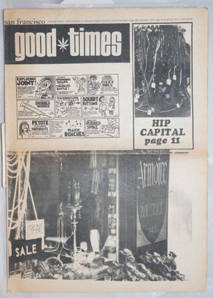 Cat.No: 237121 Good Times: vol. 3, #49, Dec. 11, 1970: Hip Capital. Gilbert Shelton Good...