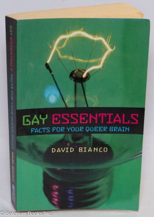 Cat.No: 237224 Gay Essentials: facts for your queer brain. David Bianco