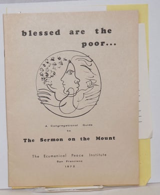 Cat.No: 237260 Blessed are the poor.... a congregational guide for study, worship, and...