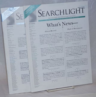 Cat.No: 237457 Searchlight: quarterly news from AIDS Research Alliance two issues. Andrew...
