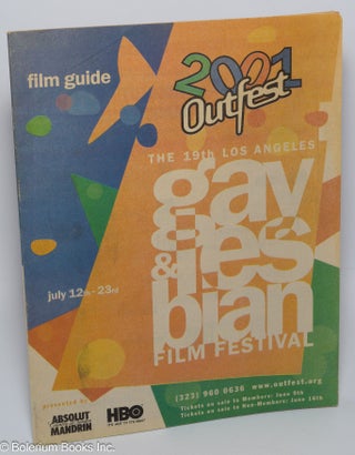 Cat.No: 237701 Outfest 2001: the Los Angeles Gay & Lesbian Film Festival Film Guide #19,...