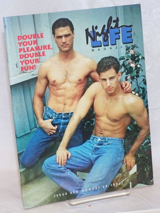 Cat.No: 237742 Night Life: the total community magazine; #594, August 23, 1993: Double...