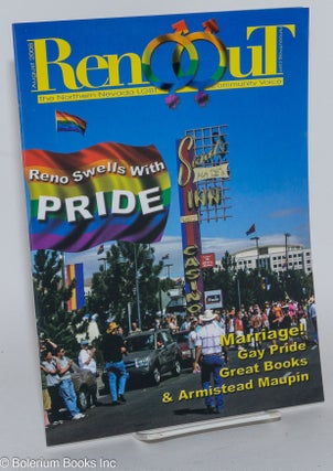Cat.No: 237770 RenoOut: The Northern Nevada LGBT Community Voice; August 2008; Reno...