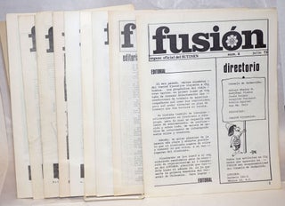 Cat.No: 237998 Fusion [nine issues]. Sindicato Unico de Trabajadores del Instituto...