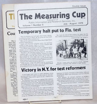 Cat.No: 238040 The Measuring Cup [Vol. 1 no. 5 and no. 7, two issues