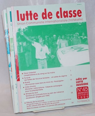 Lutte de classe [fourteen issues]