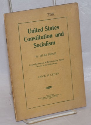 Cat.No: 238147 United States constitution and socialism. Brief history of the...