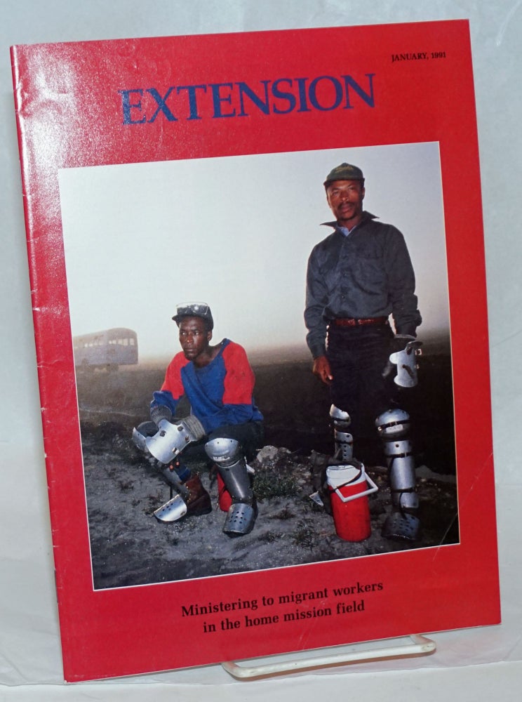 Cat.No: 238277 Extension: vol. 85, #7, january 1991; Ministering to migrant workers in the home mission field. Bradley Collins.