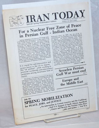 Cat.No: 238402 Iran Today. Special Spring Mobilization edition