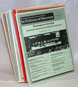 Cat.No: 238473 Bulletin in defense of Marxism [9 issues]. Paul Le Blanc, ed