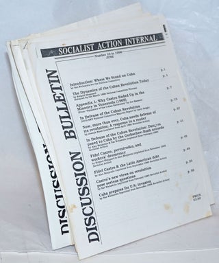 Socialist Action Internal Discussion Bulletin. (No. 1-19, 1990)