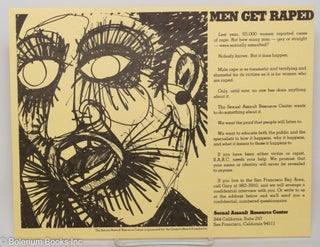 Cat.No: 238613 Men Get Raped [handbill
