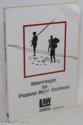 Cat.No: 238684 Marriage in Papua New Guinea