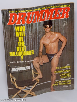 Cat.No: 238694 Drummer: America's mag for the macho male: #63, April 1983; Who Will Be...
