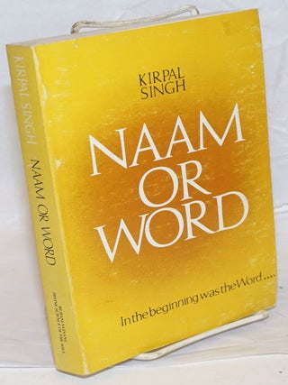 Cat.No: 238763 Naam or Word. Kirpal Singh