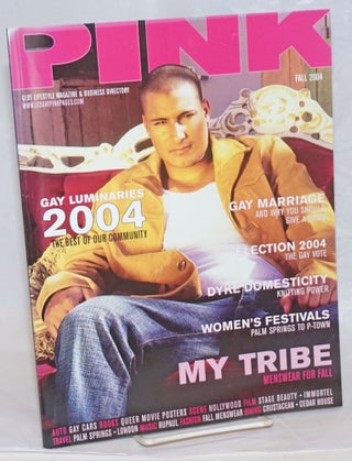 Cat.No: 238801 Pink: gay lifestyle magazine & business directory; #1, Fall 2004, Southern...