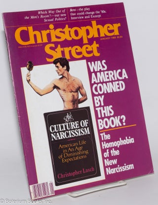 Cat.No: 238923 Christopher Street: vol. 4, #5, January 1980; Was America Conned by This...