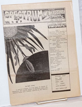 Cat.No: 239036 Spectrum, Vol. 4, No. 9, Oct. 1981 (newspaper); The Alternative