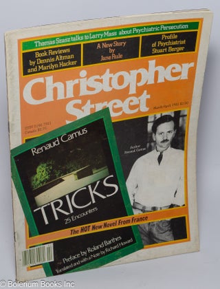 Cat.No: 239138 Christopher Street: vol. 5, #5 March/April 1981: Renaud Camus; Tricks; 25...